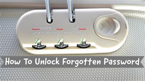 How to Easily Unlock a Forgotten 3.